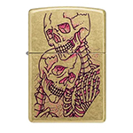 ΑΝΑΠΤΗΡΑΣ ZIPPO LOVE SKULLS 47149